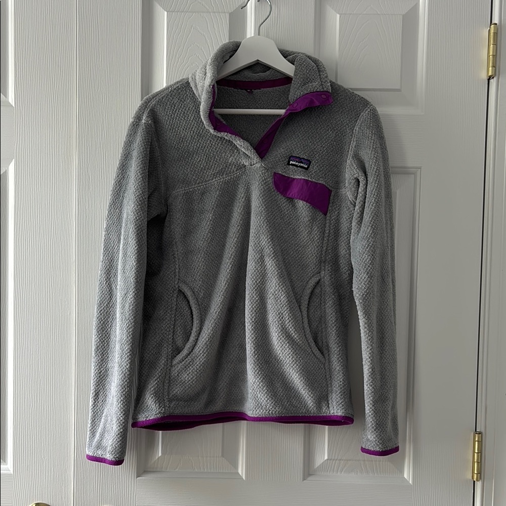 Patagonia Gray and Purple Women's Jacket